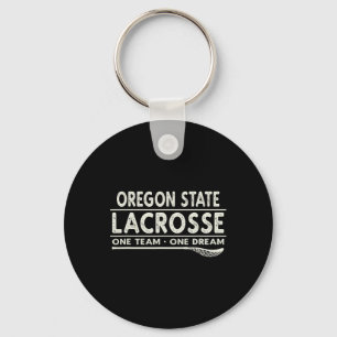 Oregon State Lacrosse One Team One Dream Keychain