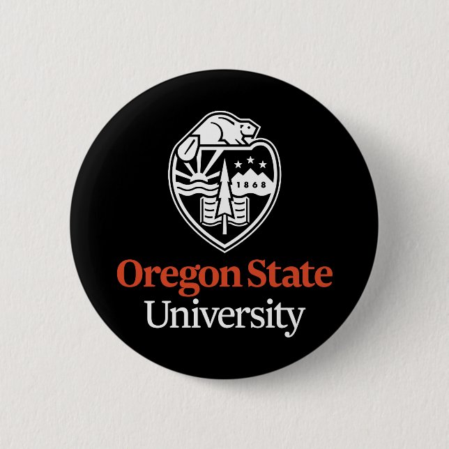Oregon State University 2 Inch Round Button (Front)