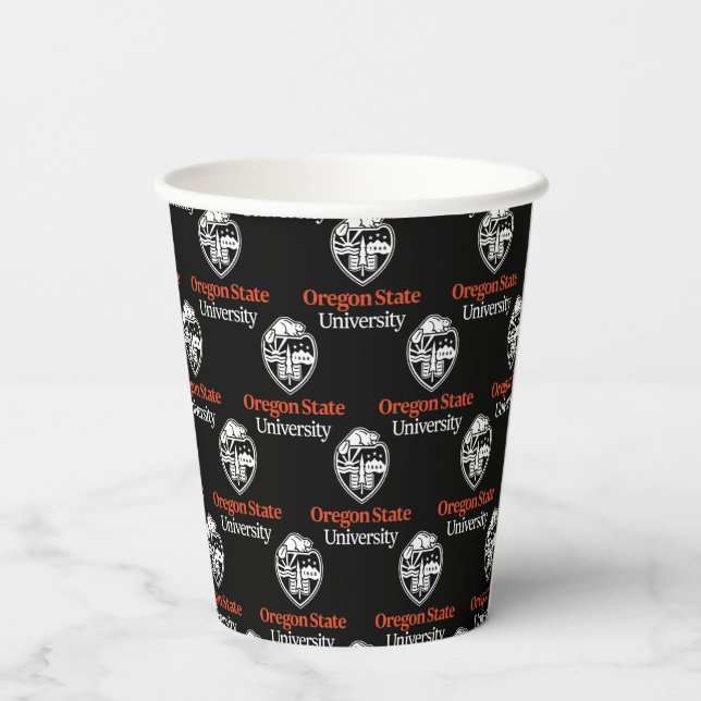 Oregon State University Paper Cups (Back)