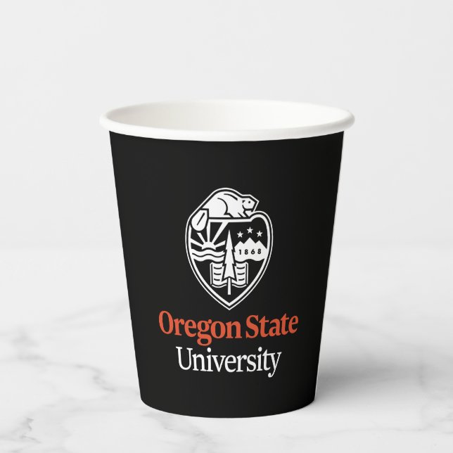 Oregon State University Paper Cups (Back)