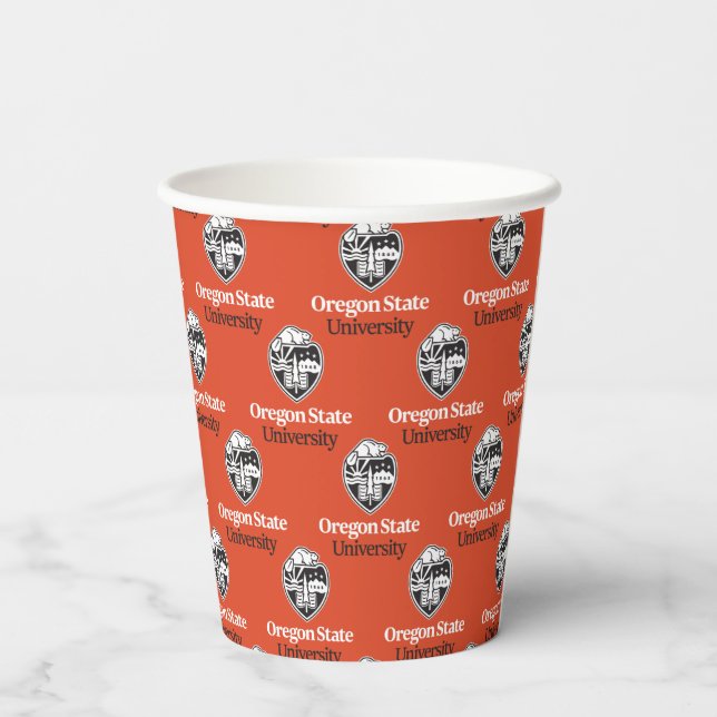 Oregon State University Paper Cups (Back)