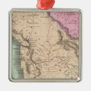 Oregon Territory Metal Ornament