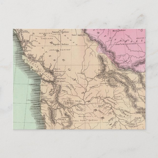 Oregon Territory Postcard (Front)