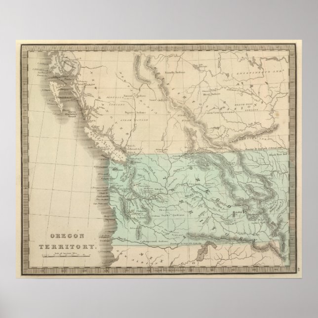 Oregon Territory Poster (Front)