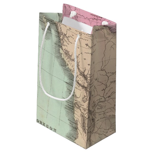 Oregon Territory Small Gift Bag (Back Angled)