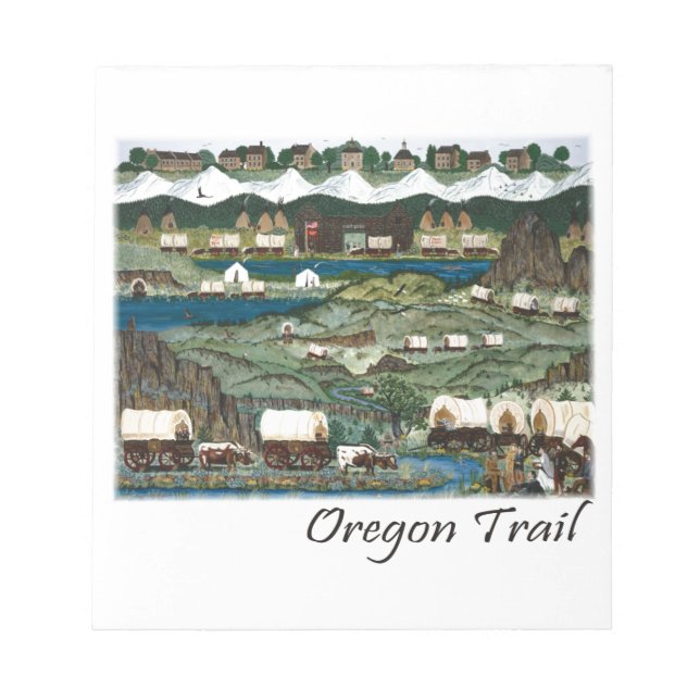 Oregon Trail Notepad (Front)