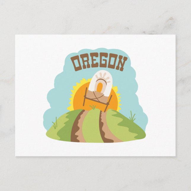 Oregon Trail Postcard (Front)