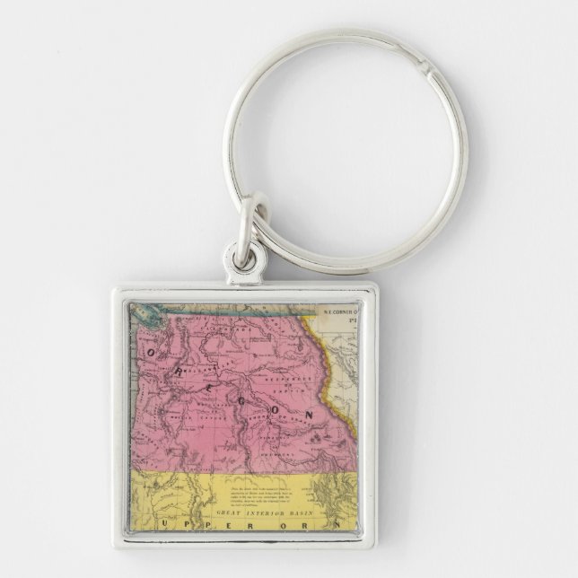 Oregon & Upper California Keychain (Front)