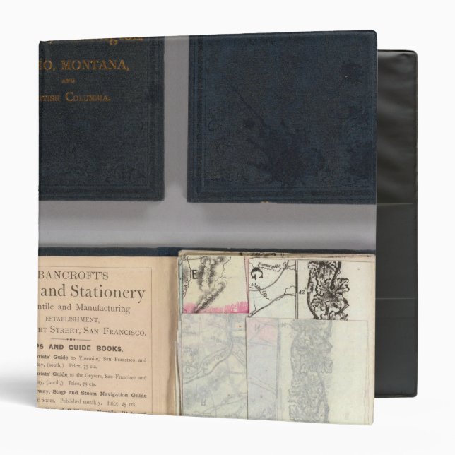 Oregon, Washington, Idaho, Montana Binder (Front/Inside)