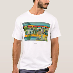OregonLarge Letter Scenes 3 T-Shirt