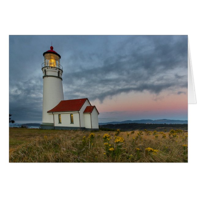 Oregon's oldest lighthouse at Cape Blanco State (Front Horizontal)