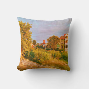 Öregrund, Roslagen, Sweden Throw Pillow