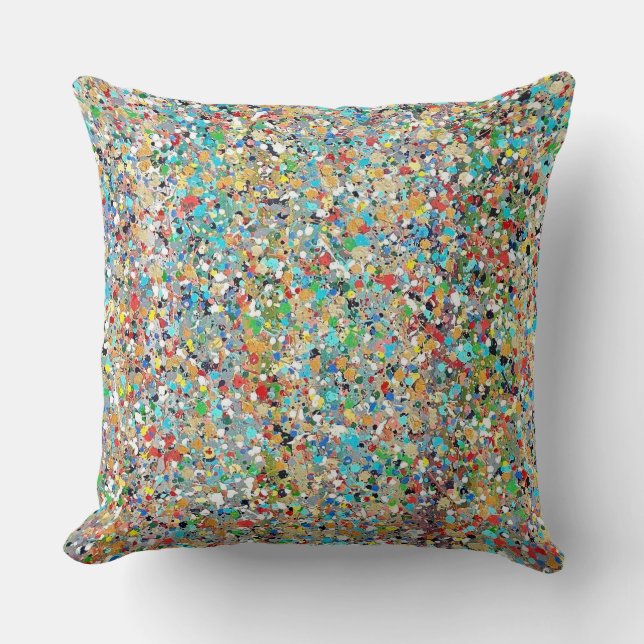 Oreiller à 20 x 20 Poly Throw de Confetti (Recto)