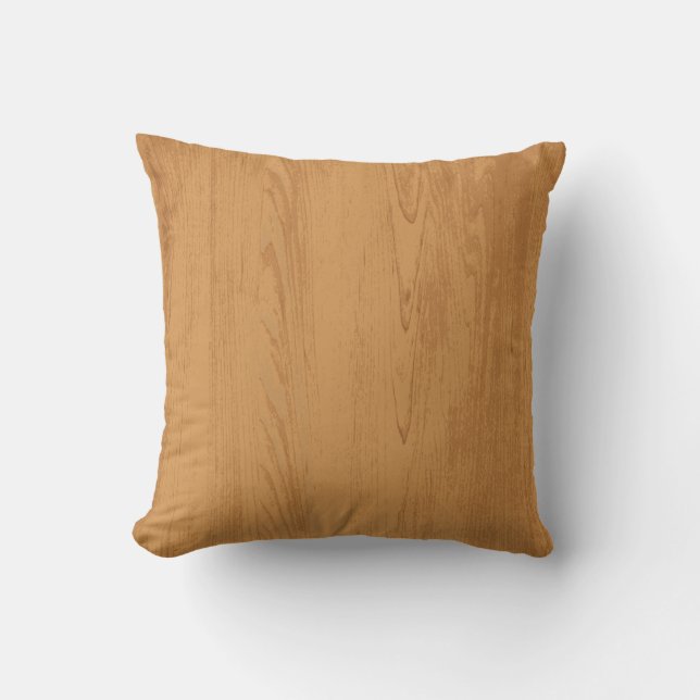 Oreiller à grains de bois rustique (Recto)