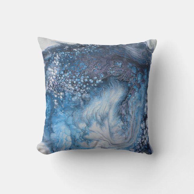 Oreiller à jet de glace bleu (Recto)
