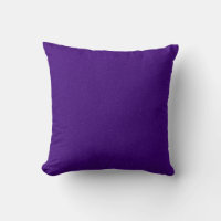 Oreiller à jet texturé violet - Personnalisé