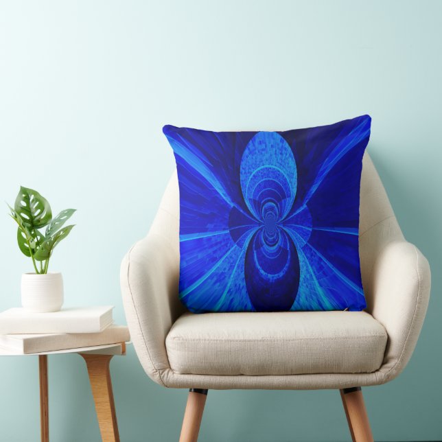 oreiller à jetons bleu infinie (Chaise)