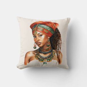 Oreiller à lancer africain ou kwanzaa