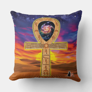 Oreiller à lancer Ankh