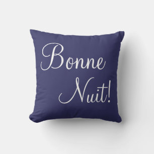 Oreiller à lancer Bonne Nuit