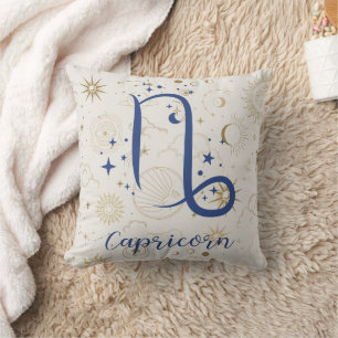Oreiller à lancer Capricorne