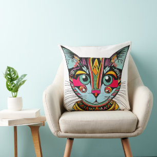 Oreiller à lancer chat, oreiller à lancer amoureux