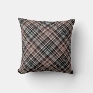 Oreiller à lancer classique Tartan Plaid