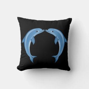 Oreiller à lancer dauphins