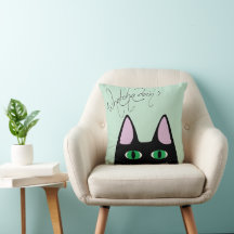 Oreiller à lancer de chat Doin Whatcha