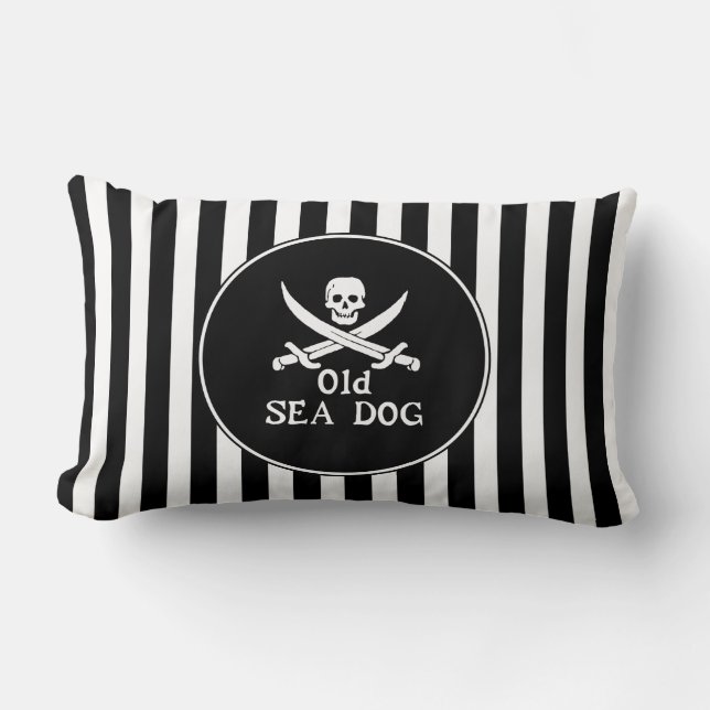 Oreiller à lancer de chien de mer (Recto)