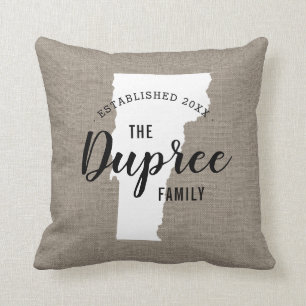 Oreiller à lancer de la famille Vermont