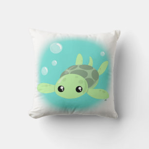 Oreiller à lancer de la tortue de mer