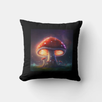 Oreiller à lancer de l'Amanita cosmique