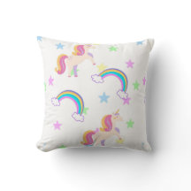 Oreiller à lancer de licorne