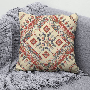 Oreiller à lancer de mode palestinien Tatreez 14