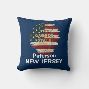 Oreiller à lancer de New Jersey sur mesure