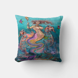 Oreiller à lancer de sirène
