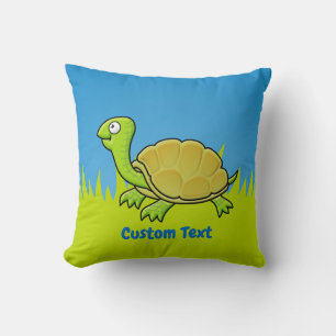 Oreiller à lancer de tortue cartonnée