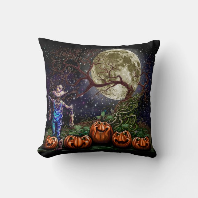 Oreiller à lancer d'Halloween (Recto)