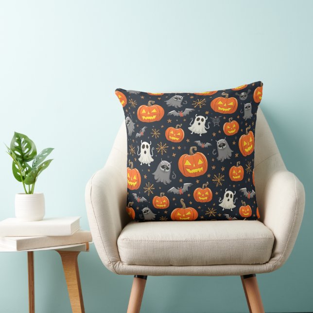 Oreiller à lancer d'Halloween (Chaise)