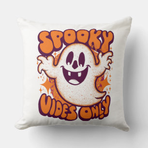 Oreiller à lancer d'Halloween - Vibes Éffrayantes 