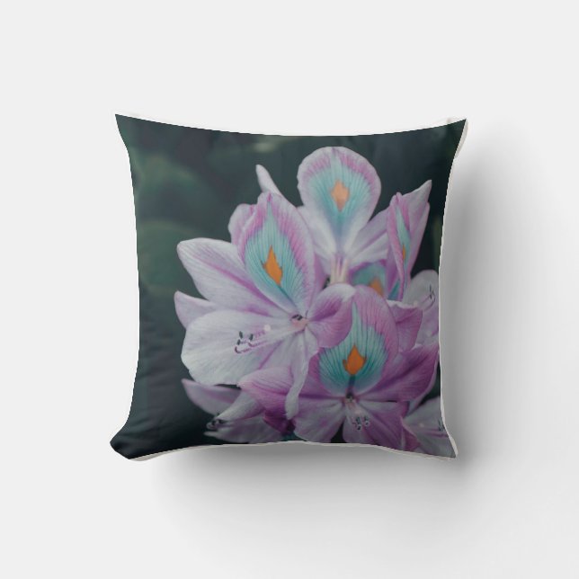 Oreiller à lancer d'orchidée (Recto)