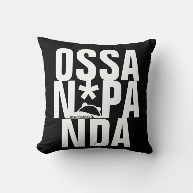 oreiller à lancer d'ossan*panda (Recto)