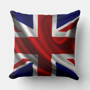 Oreiller à lancer du drapeau britannique