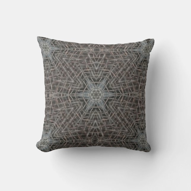Oreiller à lancer en maille métallique (Recto)
