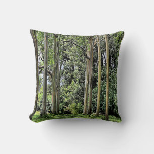 Oreiller à lancer Eucalyptus Bambou réversible