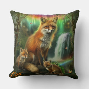 Oreiller à lancer Fox et Cubs