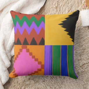 Oreiller à lancer Kente