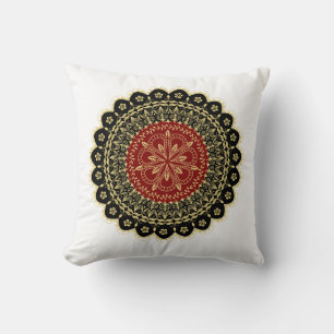 Oreiller à lancer Mandala Art