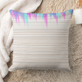 Oreiller à lancer minimaliste | Artiste d'une chou